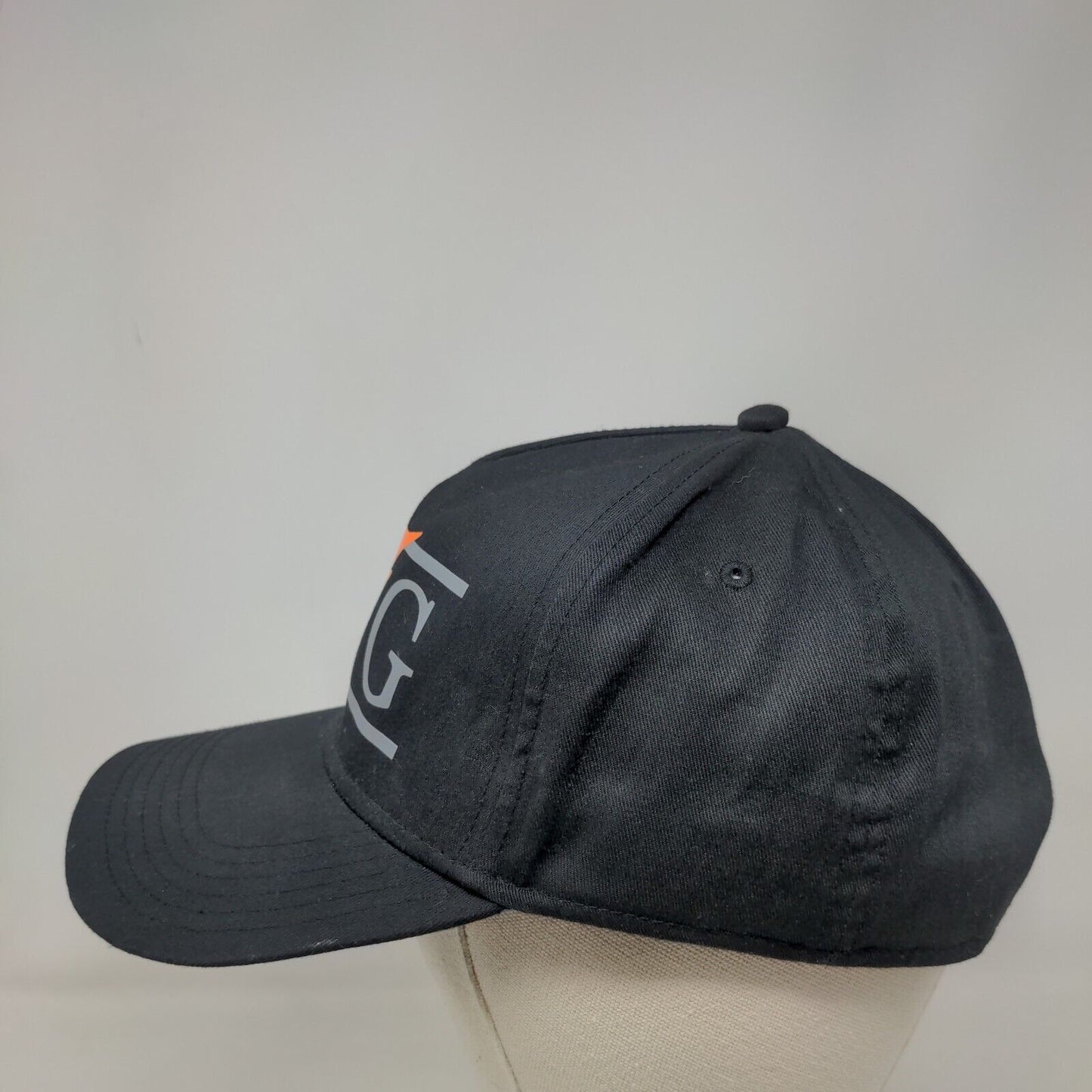 CG Lightning Snapback Hat Black OSFM Adjustable Vent Holes Otto