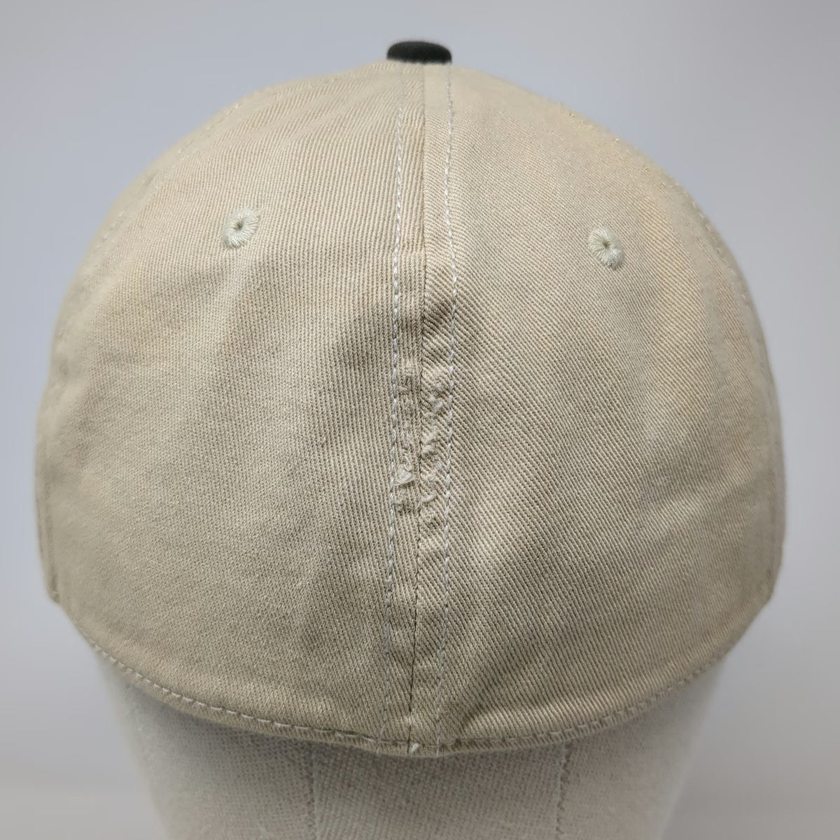 The North Face Baseball Cap Black Beige M Embroidered Paint Splatter Logo Hat