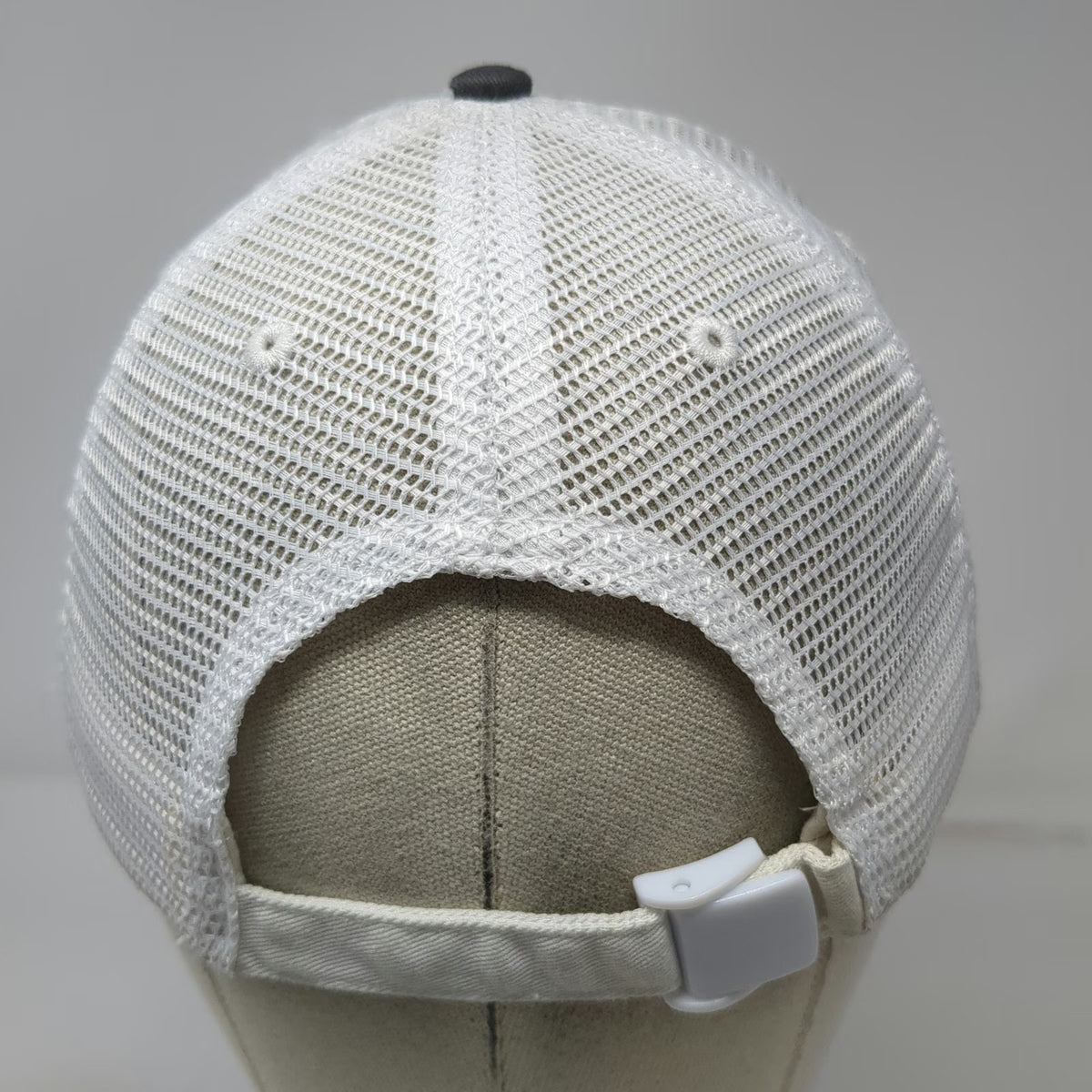 Cap America Baseball Cap Gray One Size Lamb Weston Potato Logo Mesh Back Hat