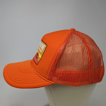 Otto Trucker Hat Orange One Size John Wayne Cancer Foundation Block The Blaze
