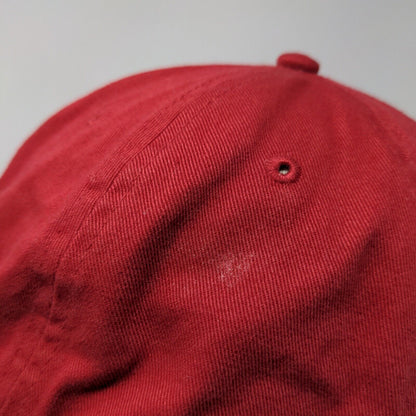 Banana Republic Men's Slideback Hat Red Size S/M Embroidered Elephant Logo