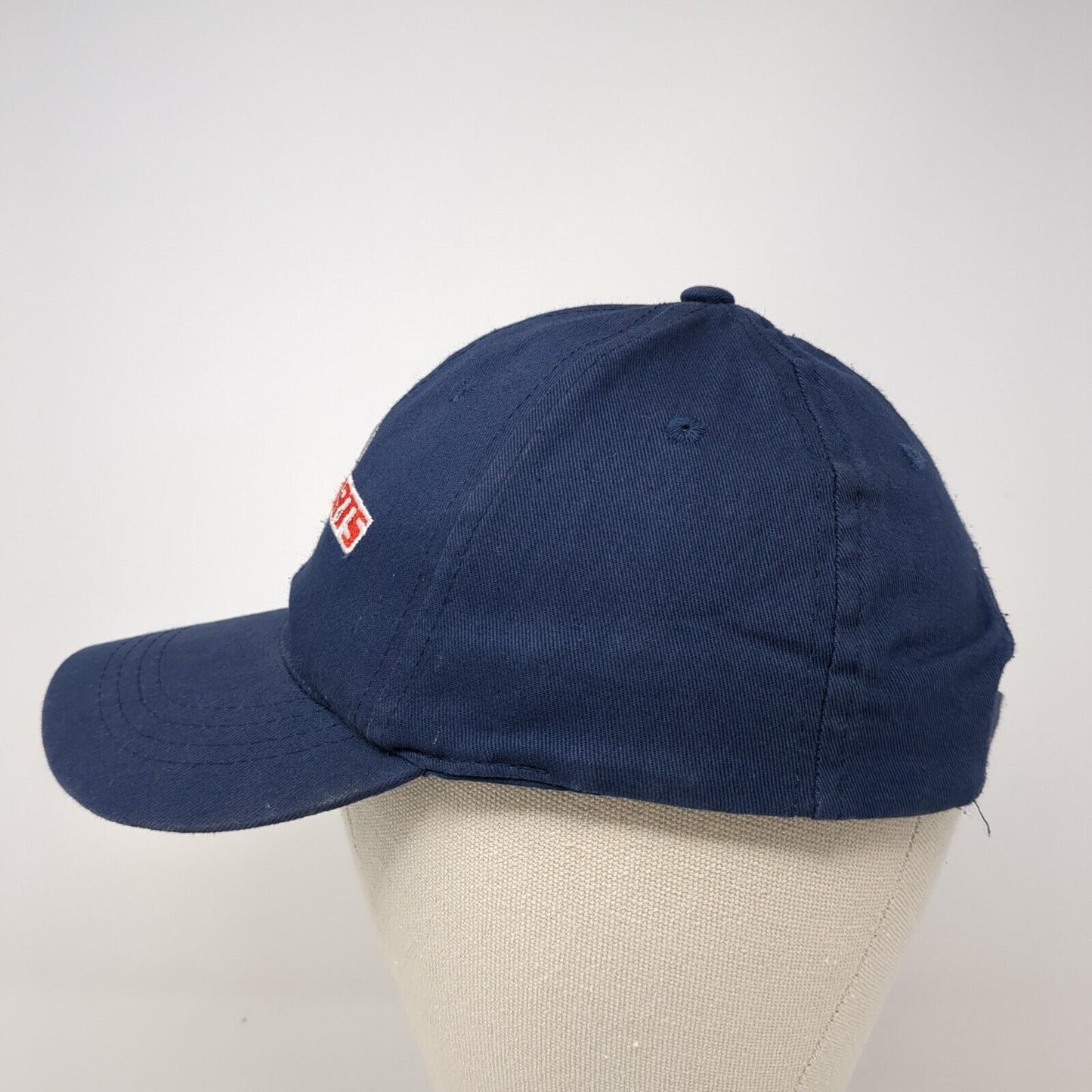 i9 Sports Strapback Hat Blue One Size Adjustable Embroidered 6 Panel