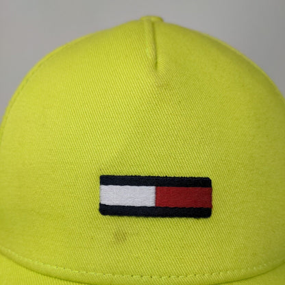 Tommy Hilfiger Slideback Hat Green One Size Embroidered Logo Adjustable