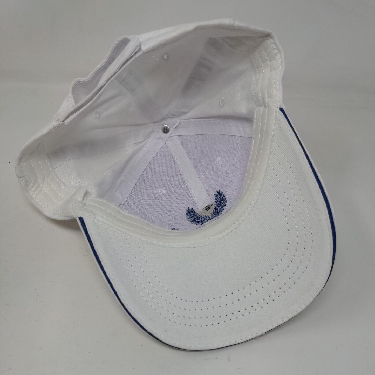 Plantation Palms Golf Club Land O Lakes FL Strapback Hat White One Size 6 Panel