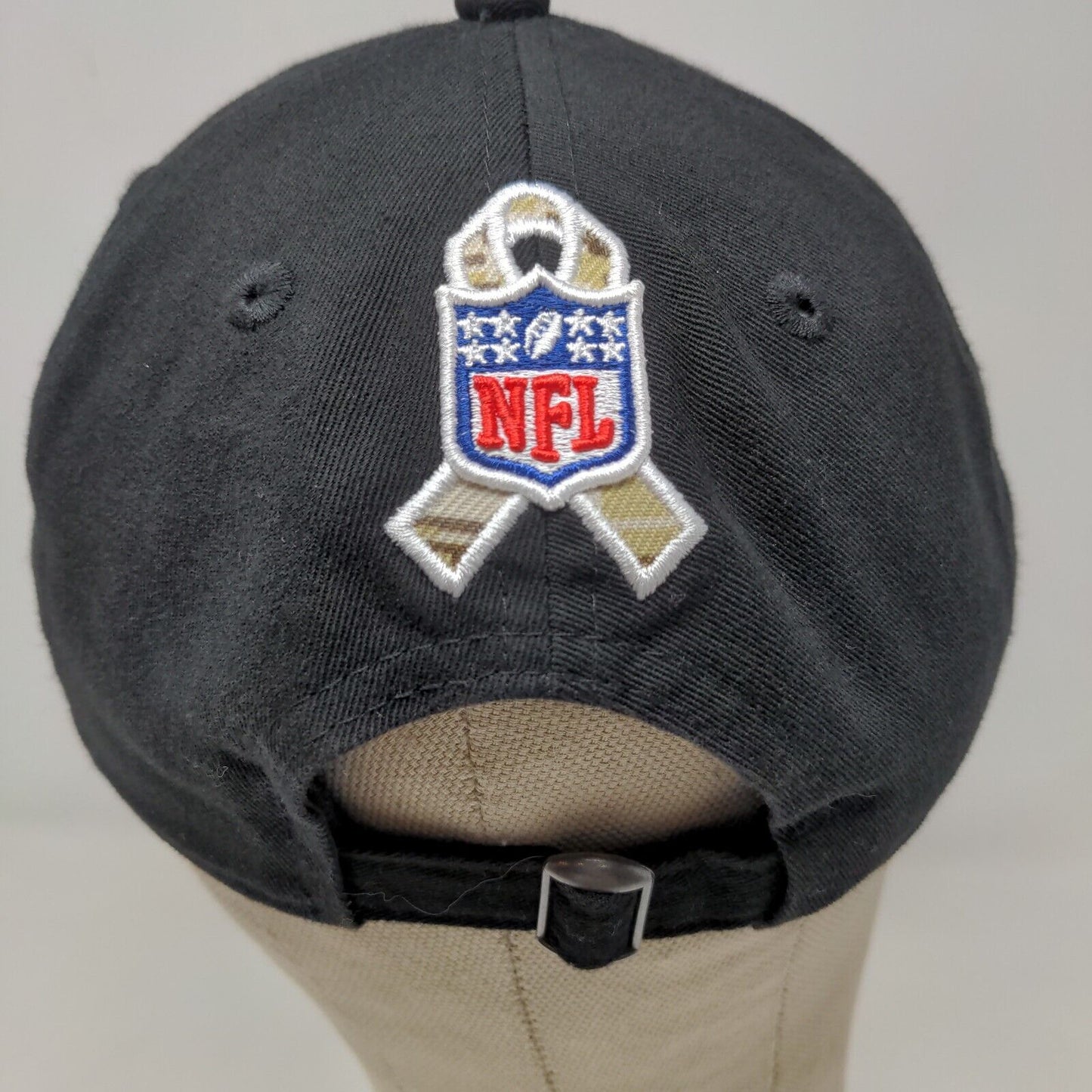 New Era Men's Slideback Hat Black OSFM Embroidered Indianapolis Colts Logo