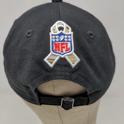 New Era Men's Slideback Hat Black OSFM Embroidered Indianapolis Colts Logo