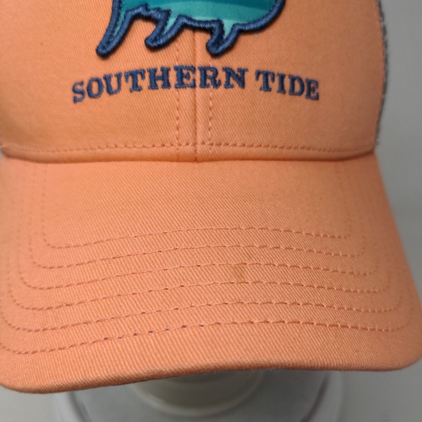 Southern Tide Skipjack Snapback Mesh Back Trucker Hat Multi One Size