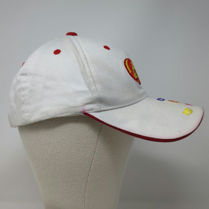 Town Talk Jelly Belly Baseball Cap White One Size Jelly Bean Embroidered Hat