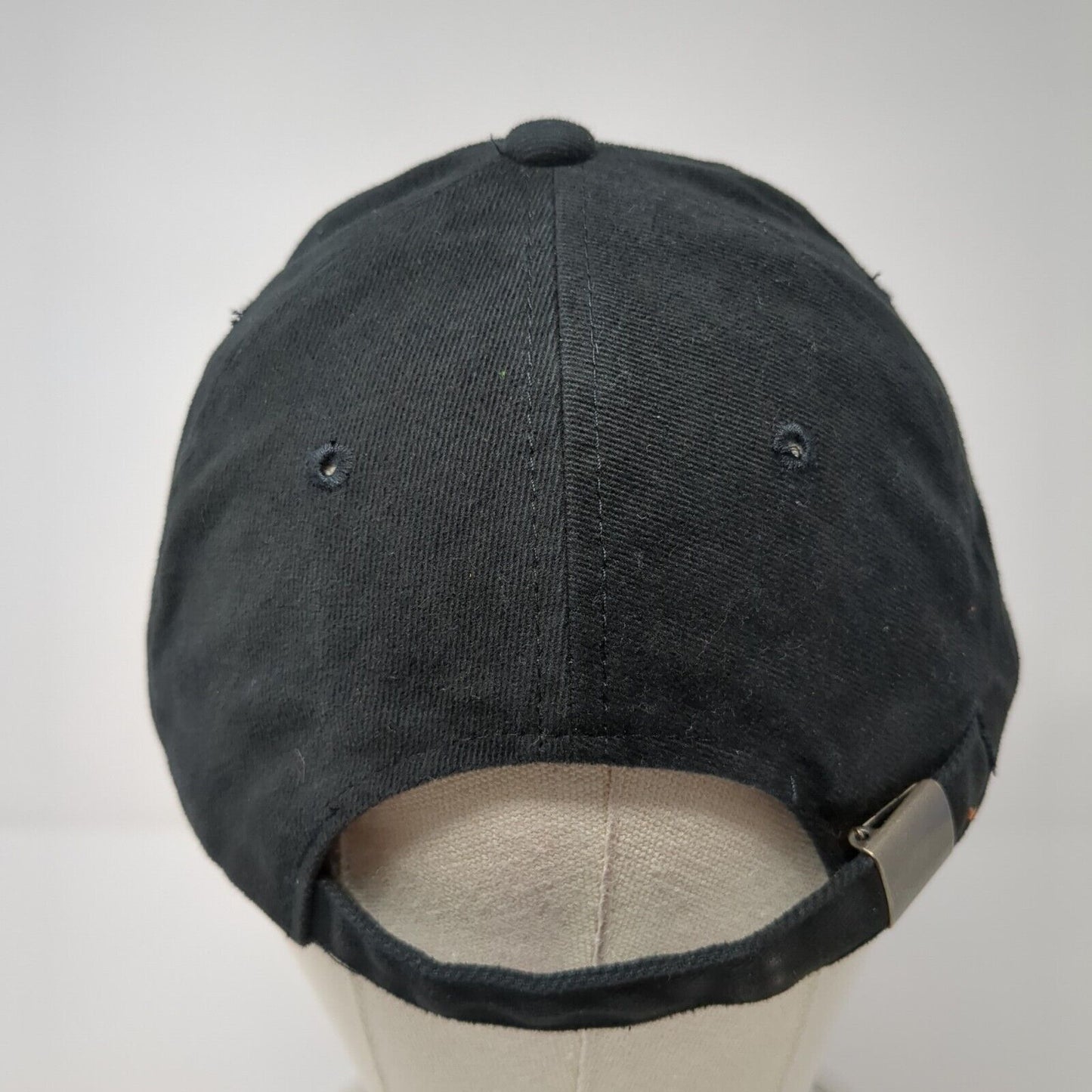 Saturn Of Boise Slideback Hat Black One Size Adjustable Embroidered Sportsman