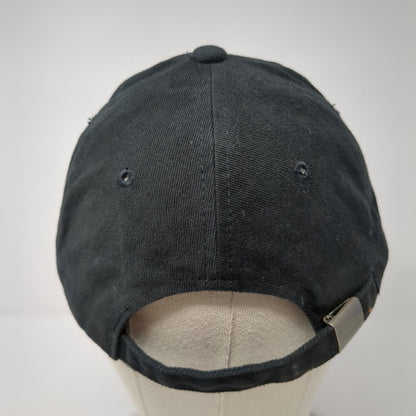 Saturn Of Boise Slideback Hat Black One Size Adjustable Embroidered Sportsman