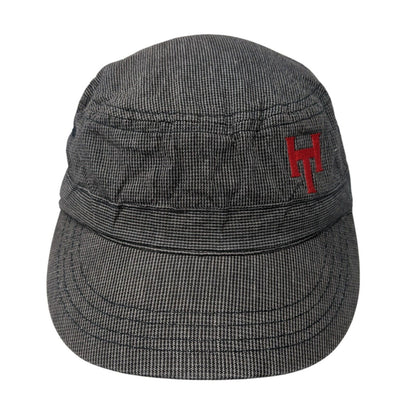 District Strapback Cadet Army Cap Hat Gray One Size Embroidered Logo
