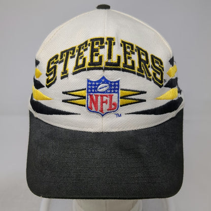 Pittsburgh Steelers NFL Logo Athletic Diamond Cap Hat Snapback Claw Vintage