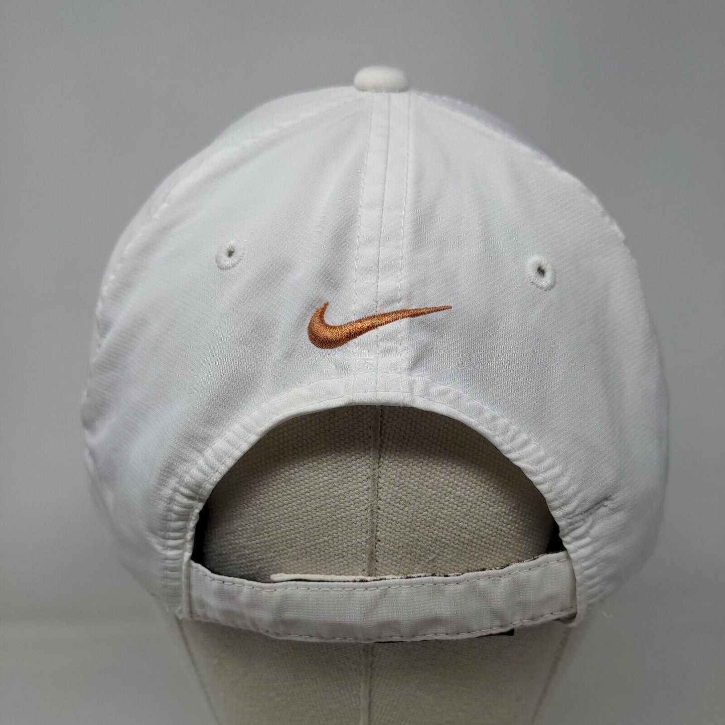 Nike Golf Gowlings Strapback Hat White OSFM Adjustable Embroidered Blank