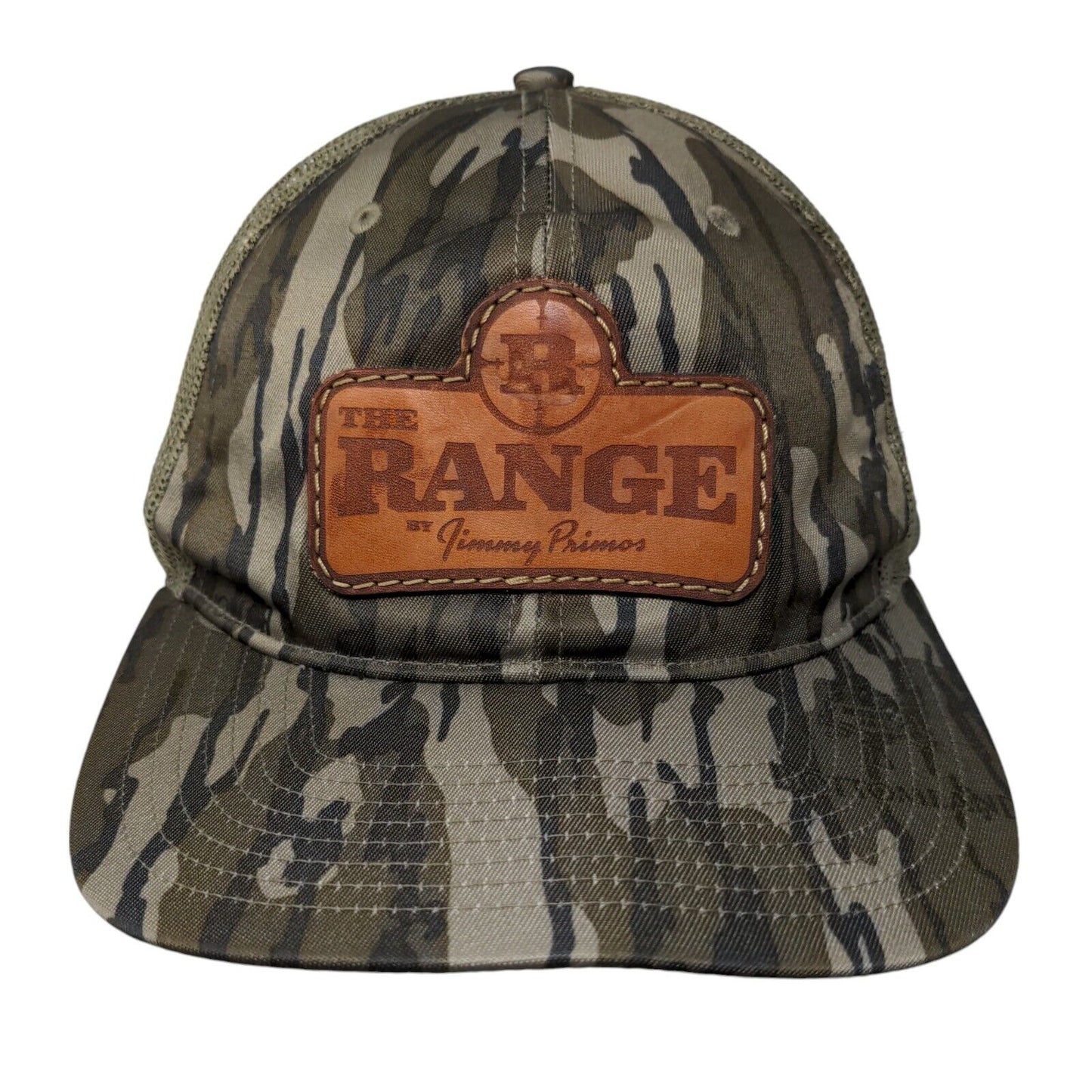 The Range Jimmy Primos Snapback Trucker Hat Camouflage OS Mesh Back Richardson
