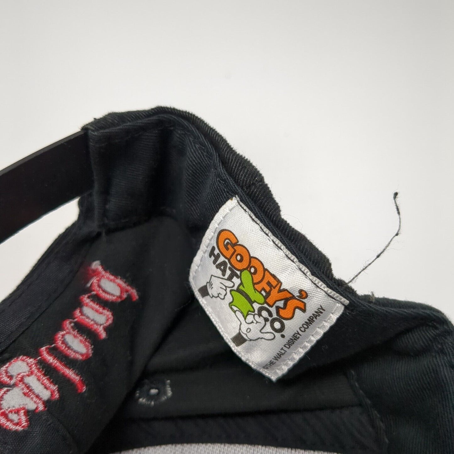 Mickey Mouse 98 Snapback Hat Black One Size Disneyland Goofy's Hat Co.