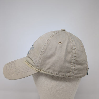 Palm Desert California Strapback Hat Tan One Size Adjustable Embroidered Ouray