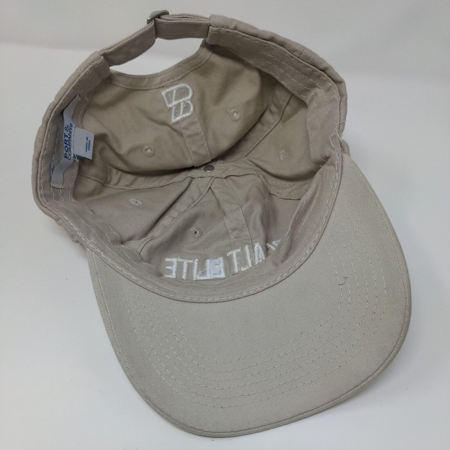 Ctrl Alt Elite Slideback Hat Tan One Size Embroidered Port & Company