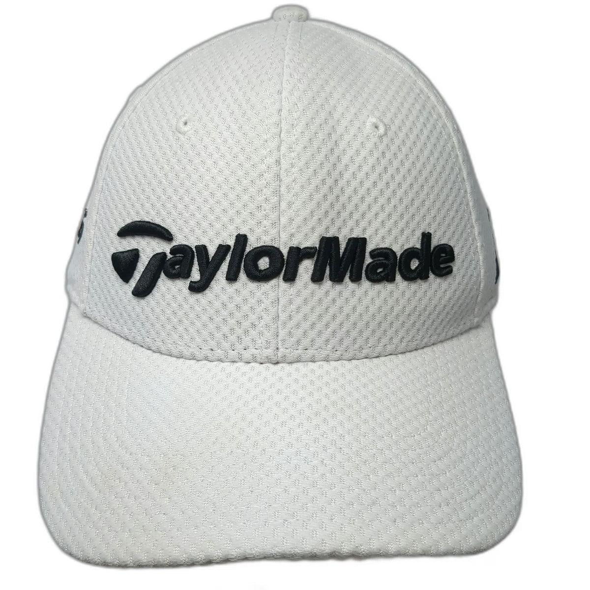 TaylorMade Baseball Cap White XL M1 PSi Golf Performance Mesh Stretch Fit hat