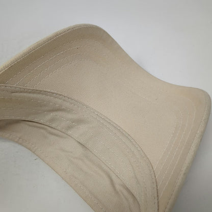 Imperial Visor Beige One Size The Saltwater Angler Key West Strapback Fly Hat