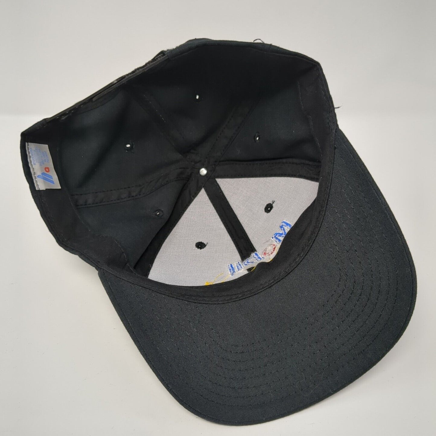 Mobil Delvac Snapback Hat Black One Size Adjustable Embroidered HG