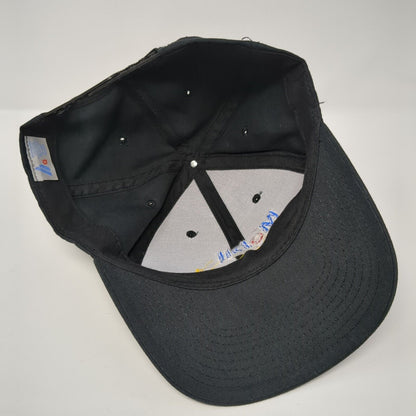 Mobil Delvac Snapback Hat Black One Size Adjustable Embroidered HG