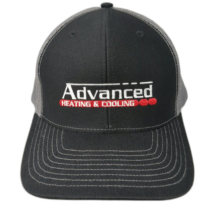 Richardson Trucker Hat Black One Size Advanced Heating Cooling Mesh Snapback