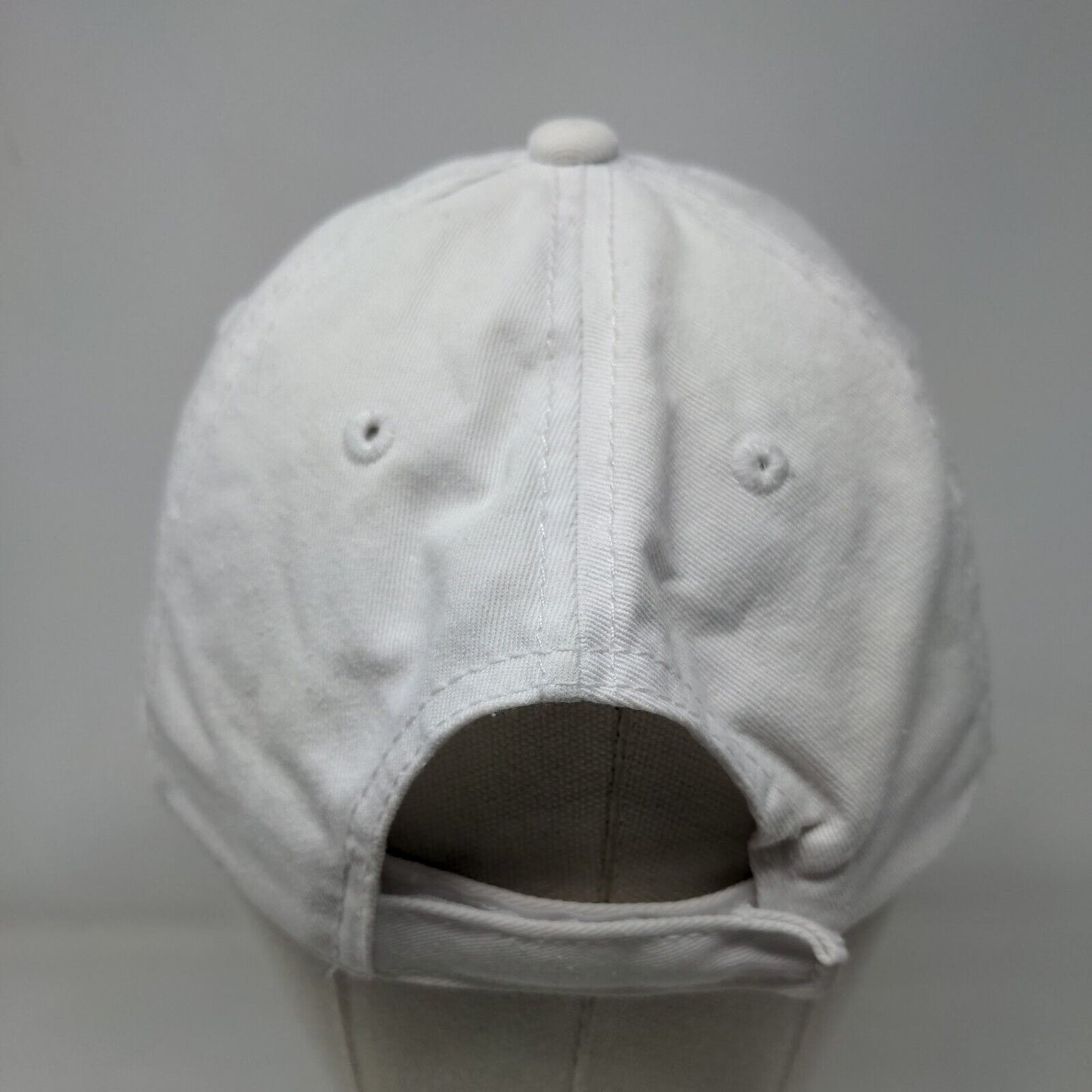 New York Est. 1664 Strapback Hat White OSFA Embroidered Adjustable