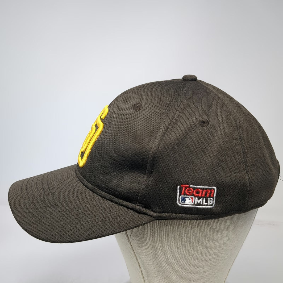 San Diego Padres MLB OC Sports Baseball Cap Brown One Size SD Logo Strapback Hat