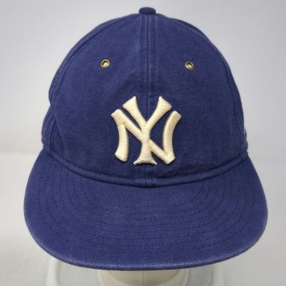 New York Yankees MLB New Era Blue Baseball Cap One Size Cooperstown Slideback