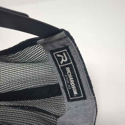 Mountain Waterworks Snapback Trucker Hat Gray One Size Mesh Back 6 Panel