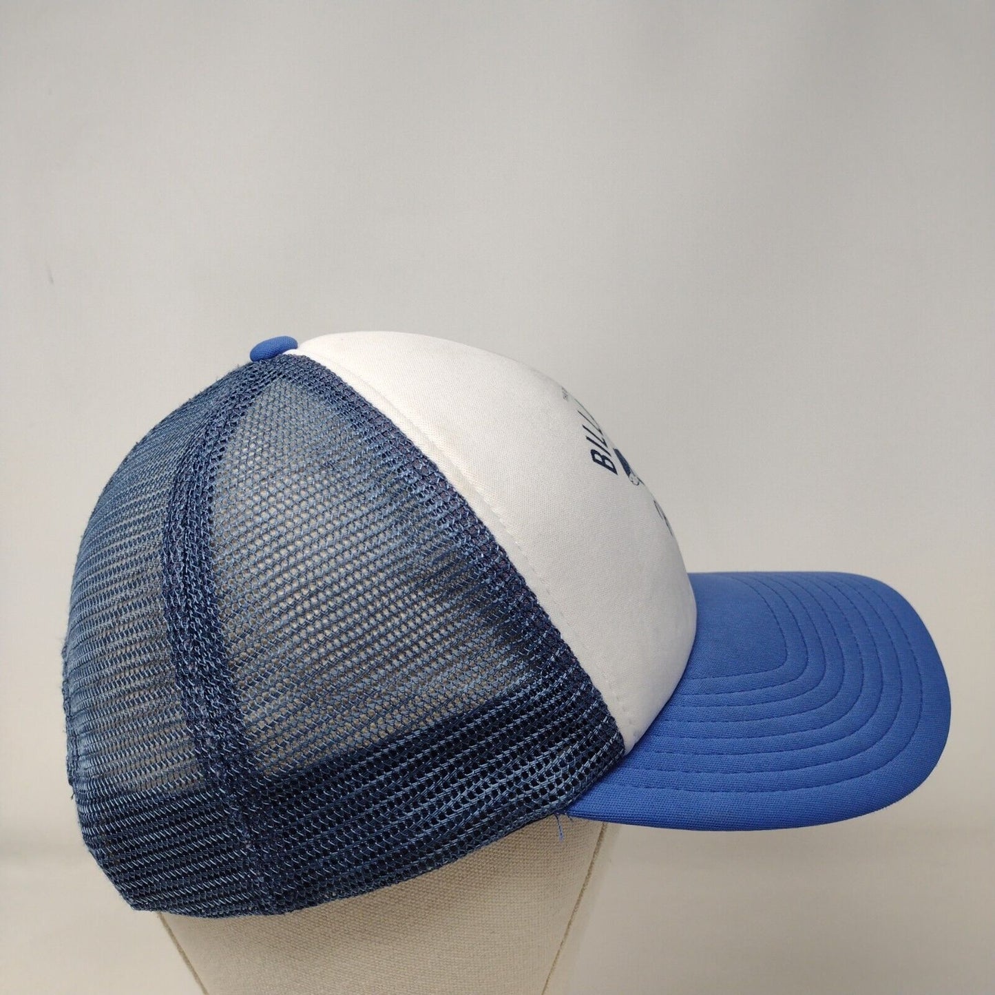 Billabong Hawaii Snapback Trucker Hat Blue One Size Mesh Back Colorblock