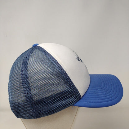 Billabong Hawaii Snapback Trucker Hat Blue One Size Mesh Back Colorblock