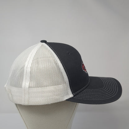 Owyhee Snapback Mesh Back Trucker Hat Gray One Size Port Authority