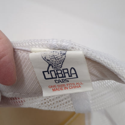 Tucumcari NM Historic Route 66 Snapback Rope Trucker Hat White One Size