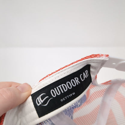 Maverick Saloon Santa Ynez Co Adult Snapback Trucker Hat Multi OS Patriotic OC