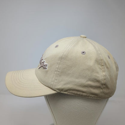 One Way Graphique Chicago Baseball Cap Beige One Size Adjustable Slideback Hat