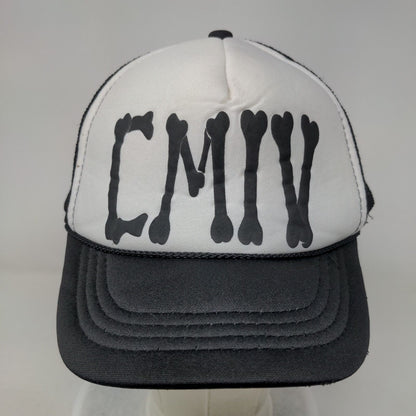 CMIV Snapback Mesh Back Rope Trucker Hat Black Youth Colorblock Otto