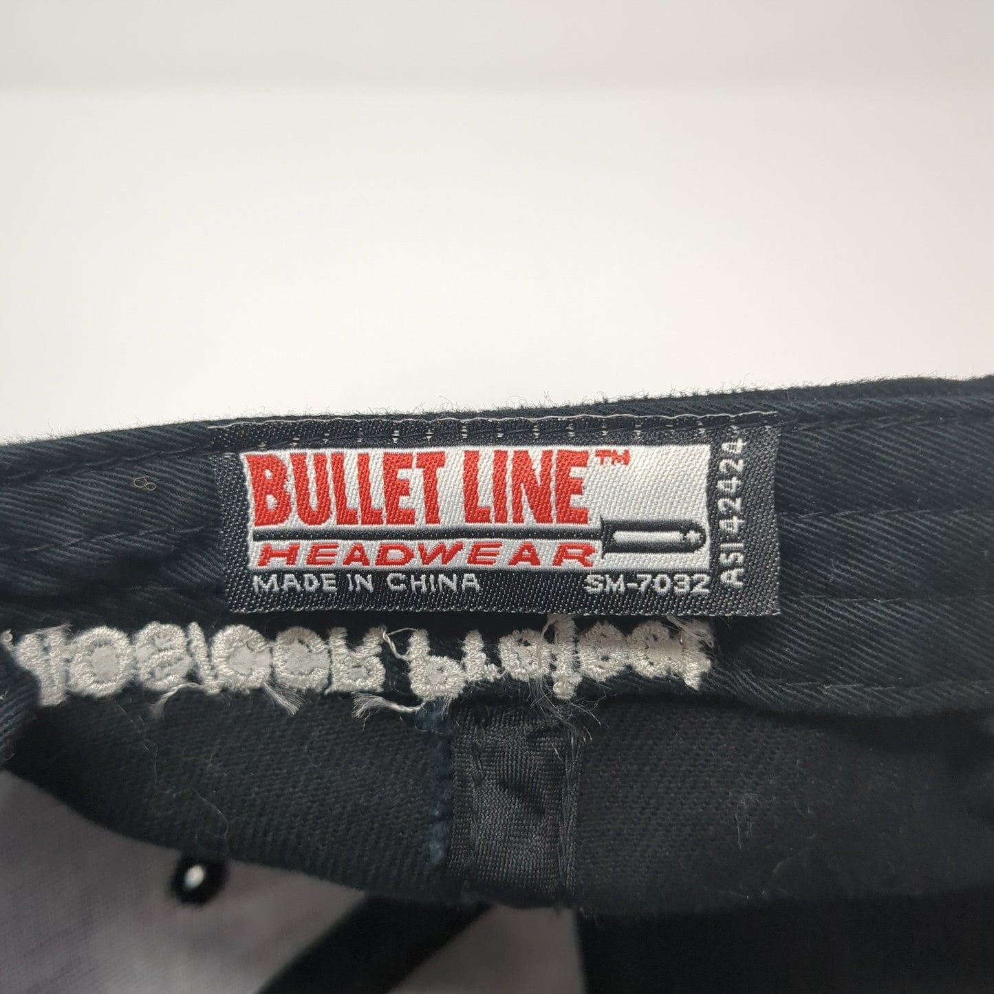 ConocoPhillips Strapback Hat Black One Size Embroidered Bullet Line