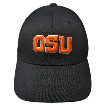 Oregon State Beavers NCAA Top of the World Hat Black XL Orange White Memory Fit