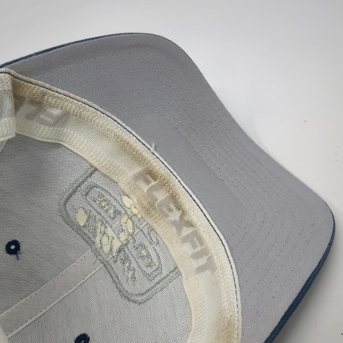 Yupoong Baseball Cap Blue One Size Custom Knives Mesh Back Fitted McNabb Hat