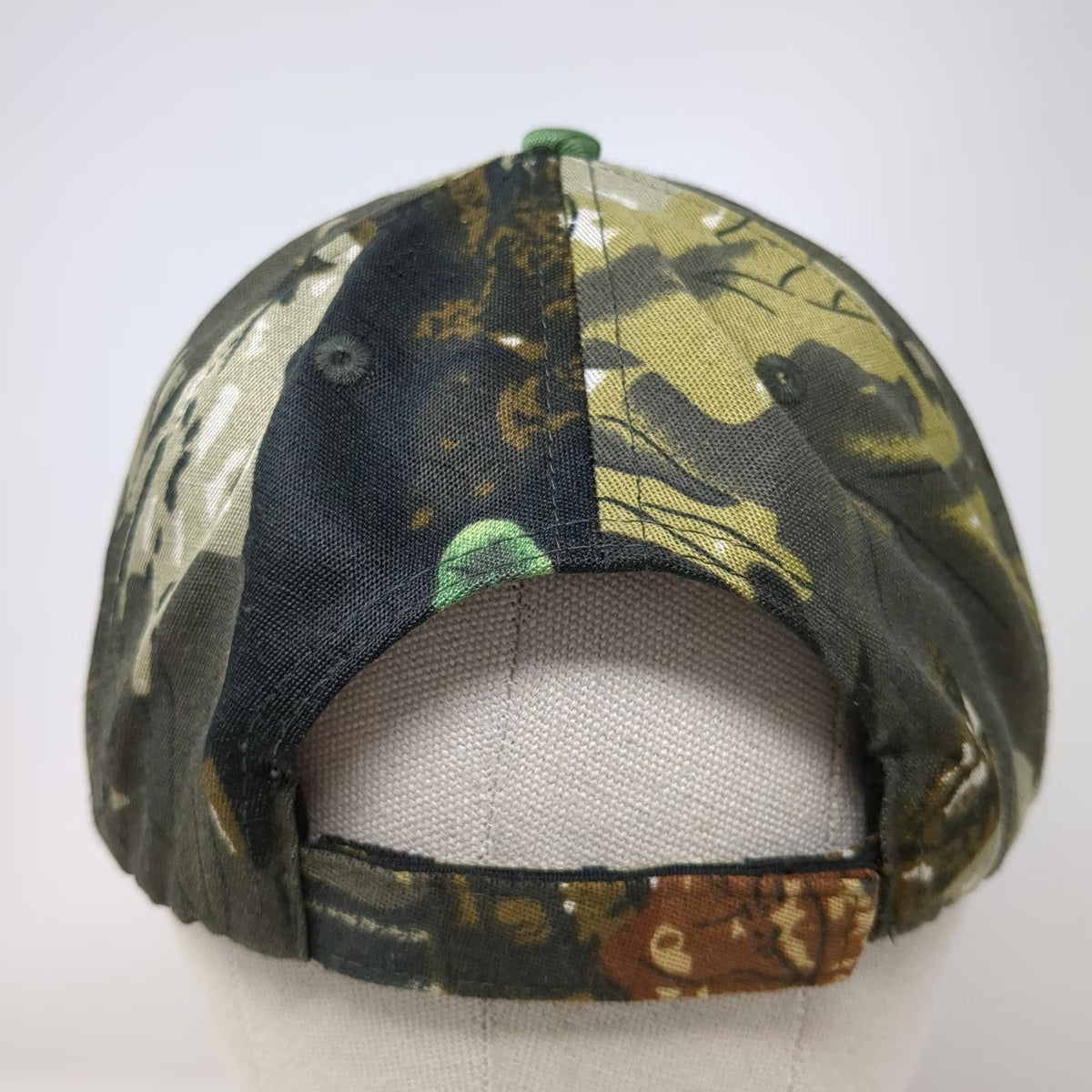 Buck's Bags Baseball Cap Green One Size The Other Guys Auto Sales Camo Hat