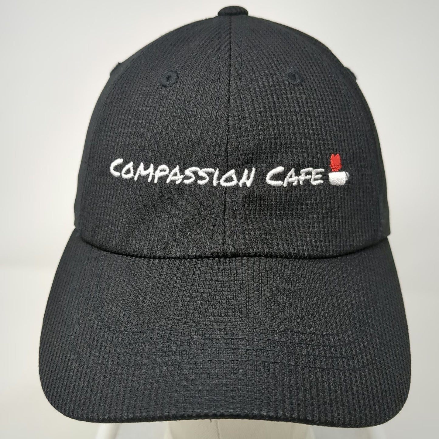 Port Authority Compassion Cafe Coffee Cup Baseball Cap Black One Size Strapback