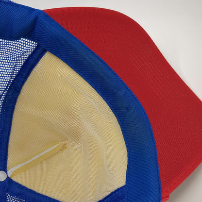 Willie Nelson For President Trucker Hat Red White Blue One Size Mesh Snapback