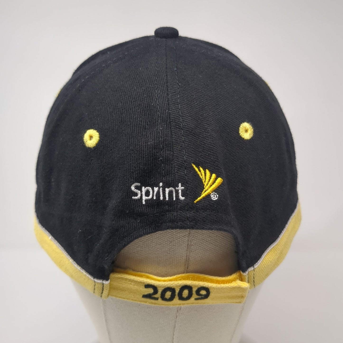 NASCAR Sprint Cup Series 2009 Baseball Cap Black One Size Adjustable Embroidered