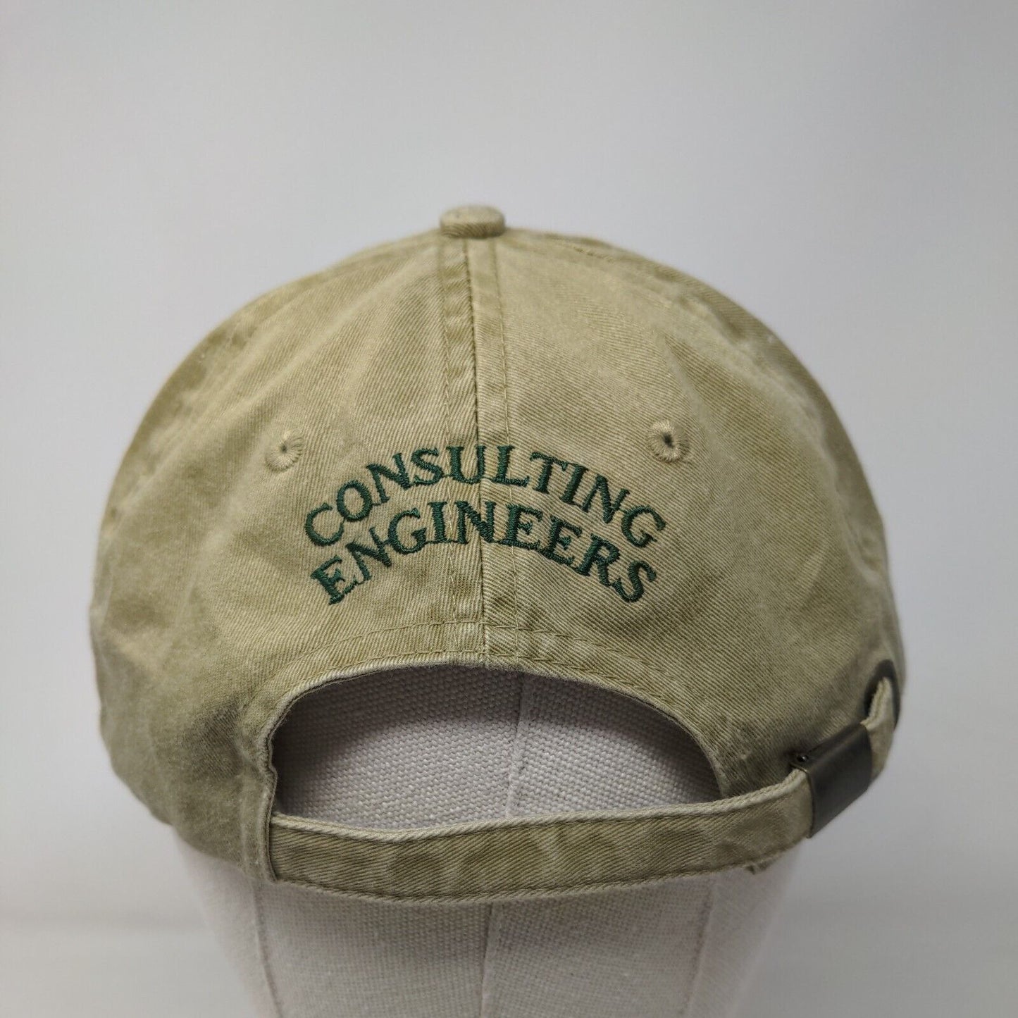 QLH QL Hampton Assoc Consulting Engineers Slideback Hat Greenish-Tan One Size