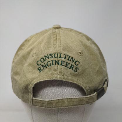 QLH QL Hampton Assoc Consulting Engineers Slideback Hat Greenish-Tan One Size