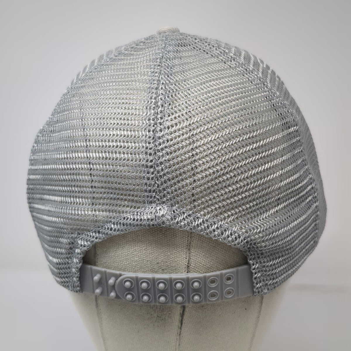 Winner South Dakota Trucker Hat Gray One Size Mesh Back Foam Front Snapback