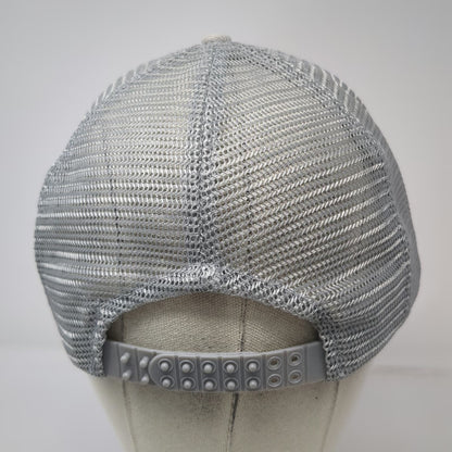 Winner South Dakota Trucker Hat Gray One Size Mesh Back Foam Front Snapback