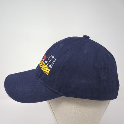 Armed Citizen's Legal Defense Network Baseball Cap Blue One Size Adjustable