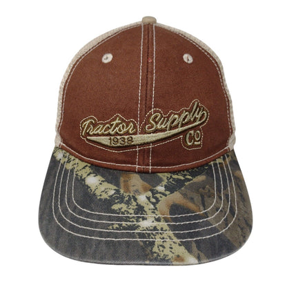 Tractor Supply Co. 1938 Strapback Trucker Hat Multi OSFM Embroidered